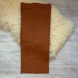 Ribbed bodycon Knit pencil Skirt
